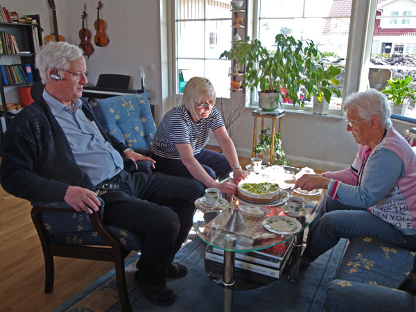 Hemma hos Inger & Anders i Kumla.