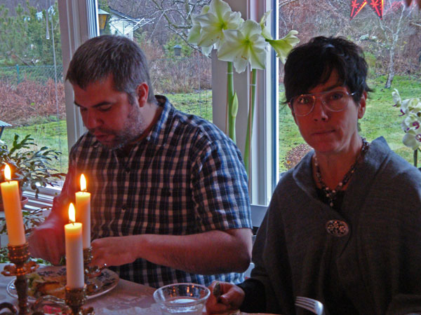 Daniel och Åsa.