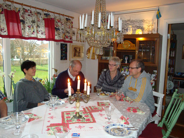 Åsa, Ulf, Inger och Mats.