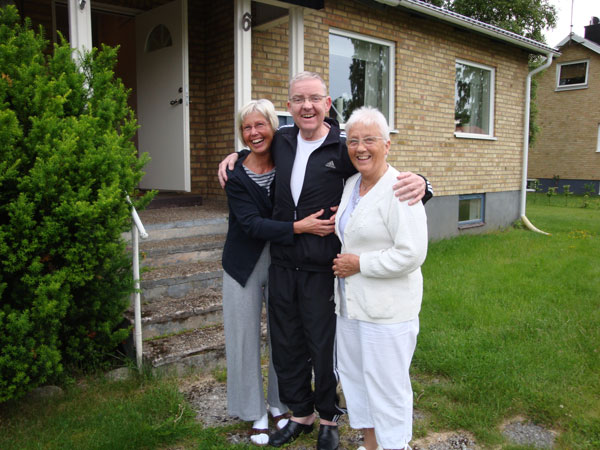 På återvägen till Jönköping besökte vi Elisabeth och Bengt i Vaggeryd.