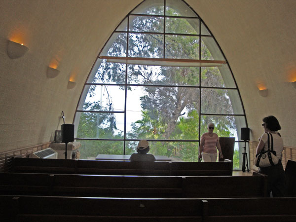 Harle Memorial Chapel (KFUM) vid Genesarets sjö.