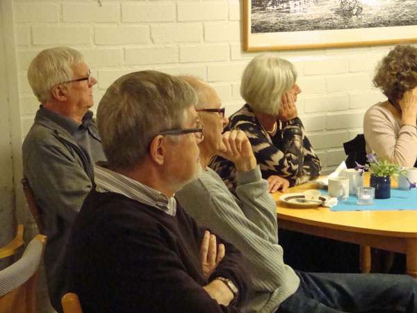 ... i caféet på Second Hand, Tyresö; 9/10 -12.