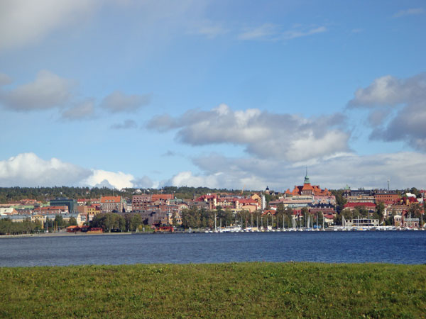Östersund sett från Frösön; 7/9 -12