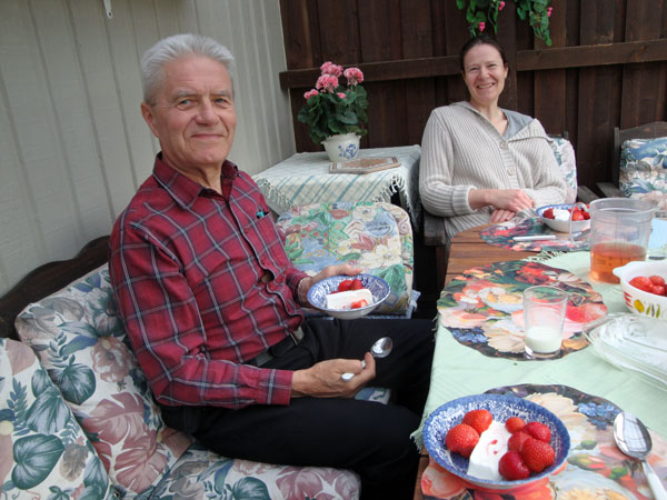 efteråt fortsatte vi att festa med glass och ...