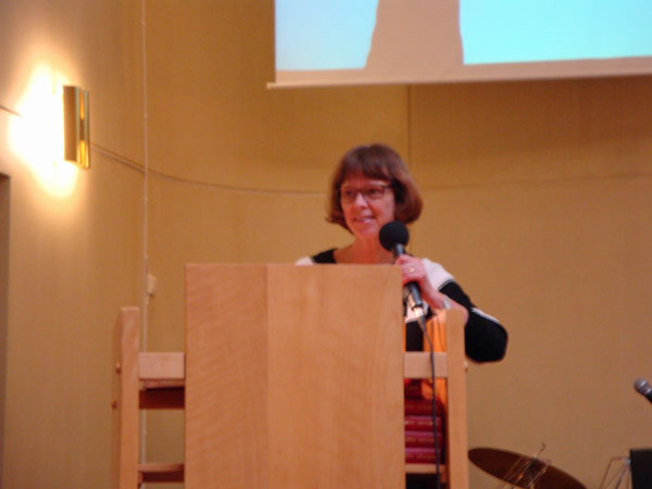 Övriga talare var Susanne Andersson ...