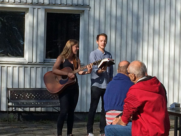 Vår församling hade upptaktsgemenskap ...