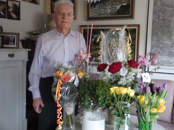 Tack för alla blommor ...