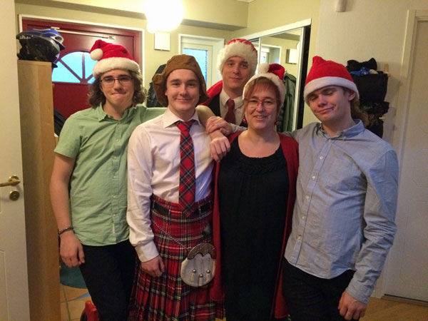 ... Max, Adam, Isak, Marita, Felix ..