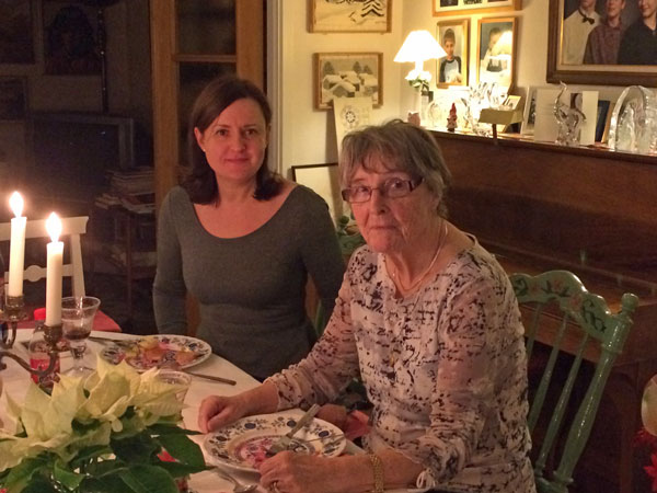 Everika och Gunvor.