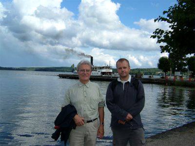 Ivan o Mats i Mariefreds hamn, 4/8 -05