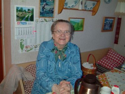Edith gläds år att Sven fått komma hem igen, 26/2 -04