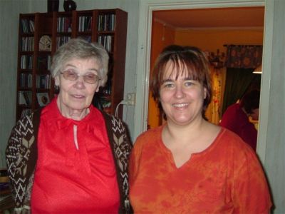 Verna och Marita, 27/2 -04
