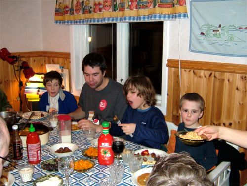 Adam, Daniel, Jonas och Max, 1/3 -06