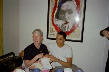 Heidi, Vincent & Delanke. 6/12 -00.