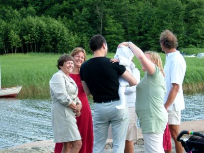 Barbro, Maria, Martin, Engla, Anna-Karin o Claes, 17/7 -05