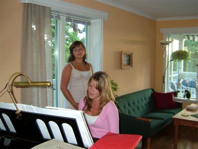 Hannah och Miriam, 17/7 -05