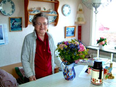 Moster Edith 90 år, 29/3 -05