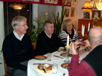 Gemenskapsträff: Ken, Sven-Erik, Solveig, ...