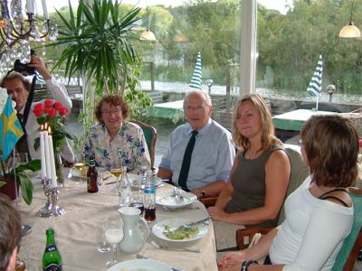 Claes, Ella, Fritz, Maria och Hanna, 19/9 -04