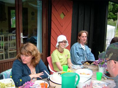 Berit, Linn o Isak, 1/7 -05