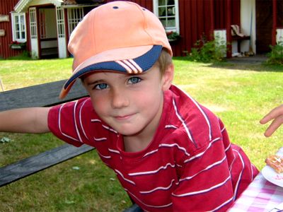 Max på Glassbo, 7/7 -05