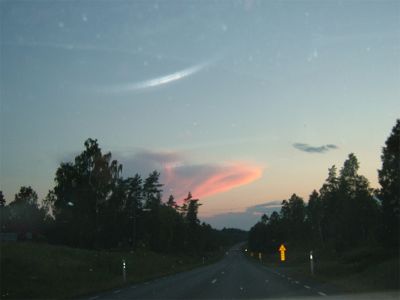 Märklig molnformation, 8/7 -05
