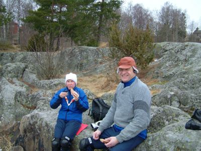 Rast och fika, 12/2 -05
