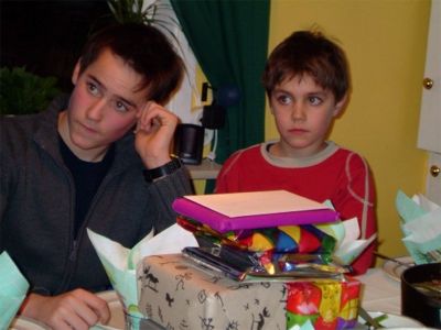 Lukas och Jonas, 27/2 -04