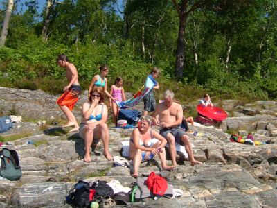 Berit, Anne och Ove, 3/8 -04