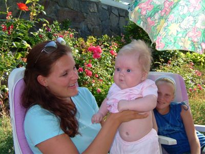 Mariann, Maria och Anniken, 3/8 -04