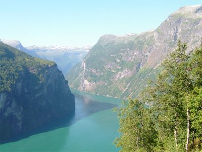 Utsikt från Örnvägen, 10/8 -04