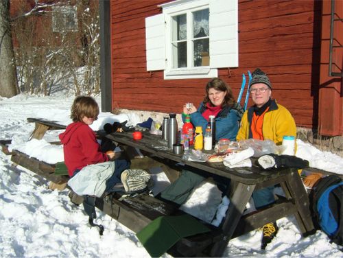 Lunchrast i Tyresta, 11/2 -06