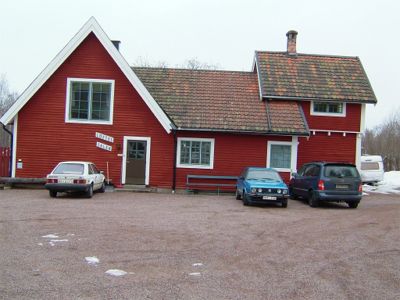 Annexet, Löftes Salen, där vi bodde, 19/3 -04