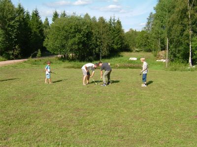 Landhockey på Hultabo ...