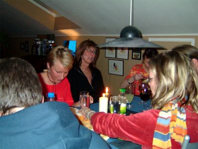TYFRI MC-träff hos Rina, 27/3 -04