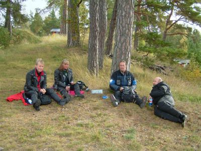 Årets sista TYFRI-tur - rast och fika vid ...