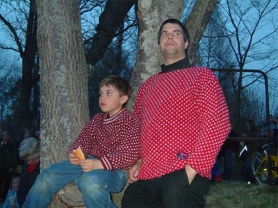 Jonas och Daniel, 30/4 -04