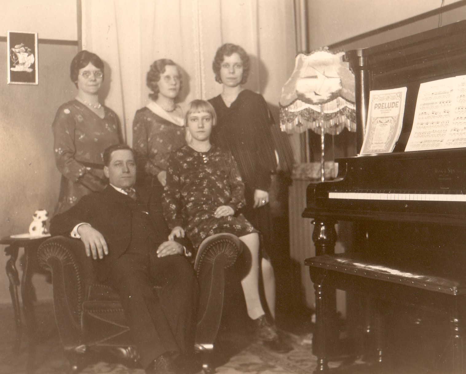 Alma med familj i USA