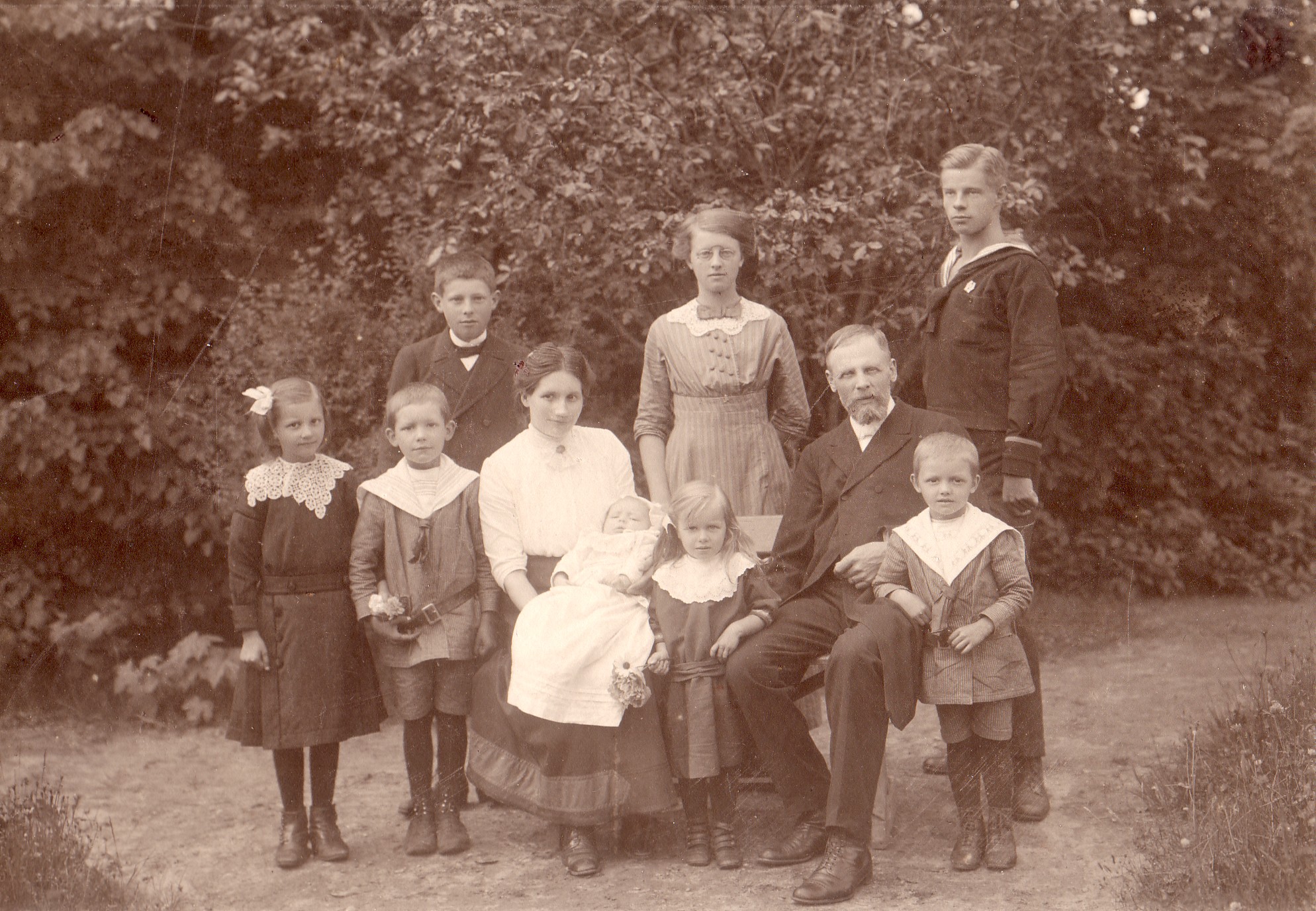 Familjen Lindberg 1913