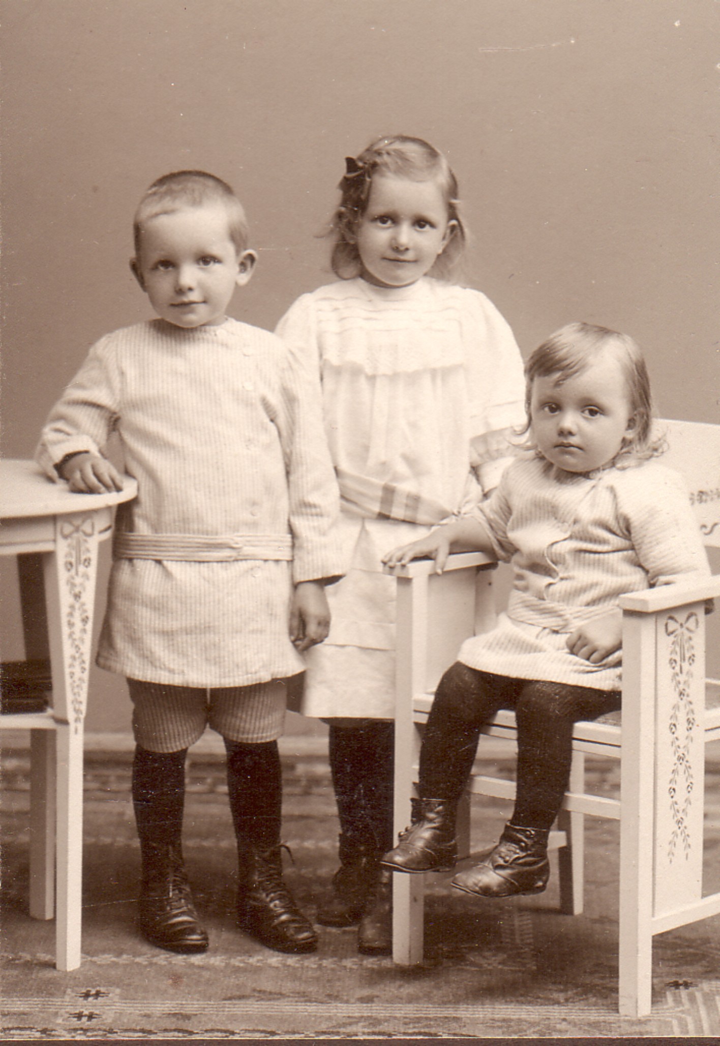 Ingemar, Karin och Ragnar Lindberg