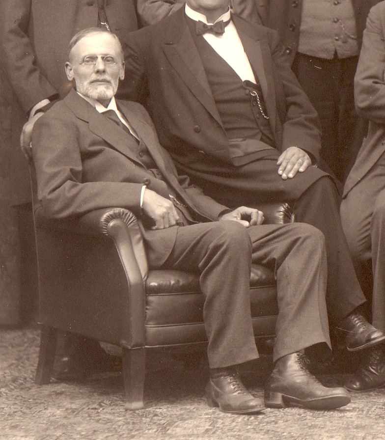 K A Lindberg detalj ur klassfoto