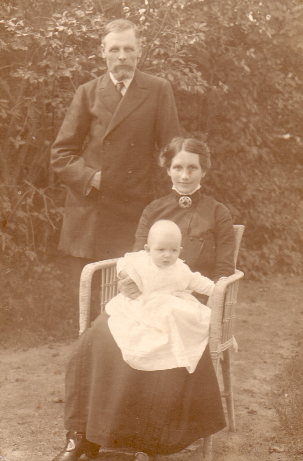 K A och Jenny ned Harald sommaren 1913