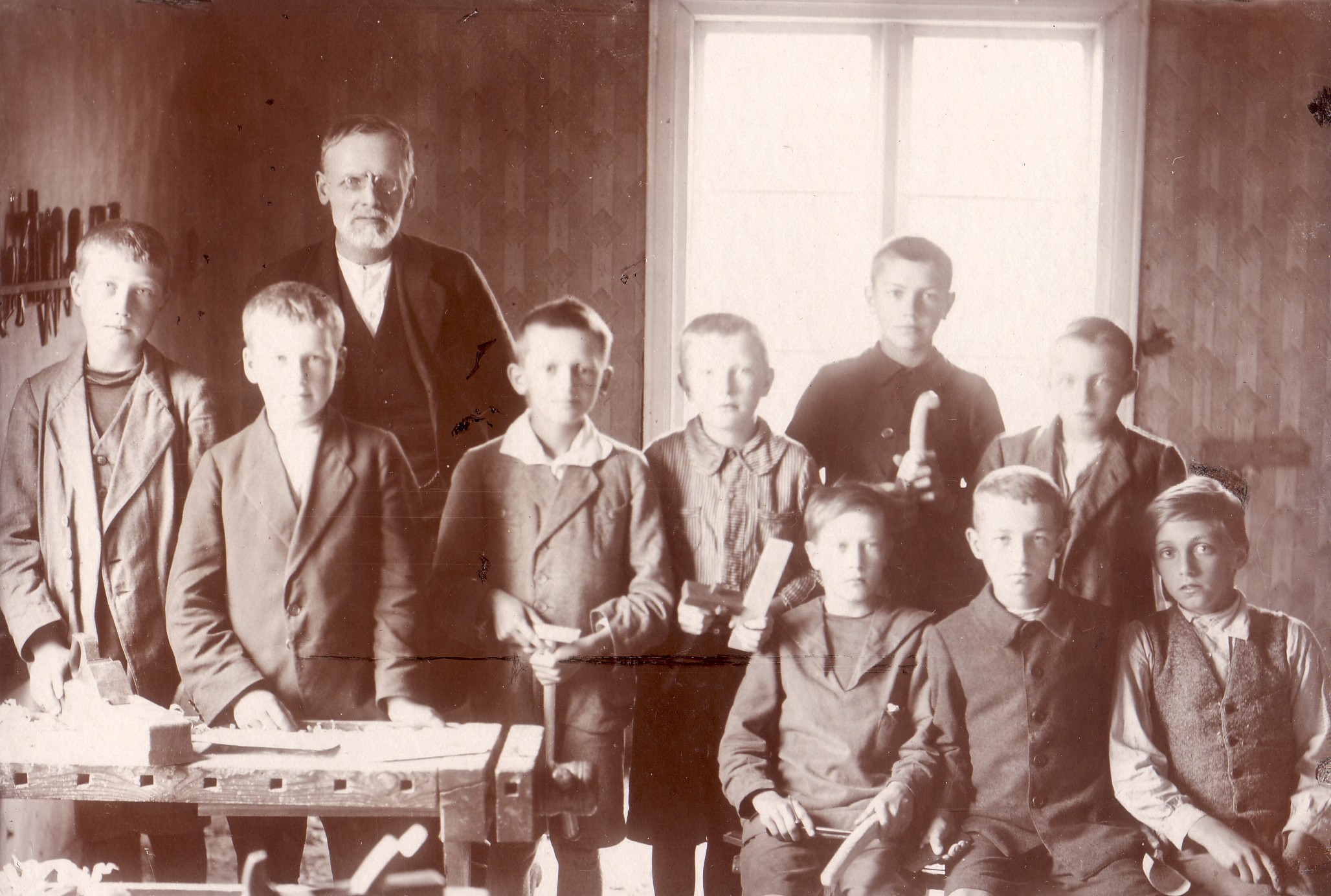 Slojdskolan i Gryteryd 1924