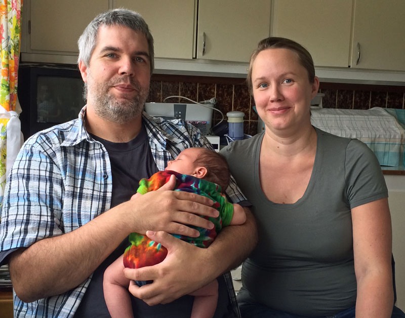 Besök av Neo, Linda & Daniel, 6 augusti 2016.