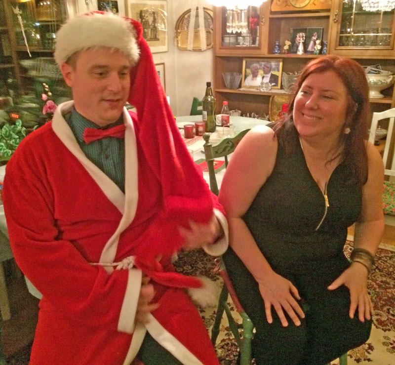Vårt julfirande: Isak & Sofie. Vendelsömalm den 18/12 -16