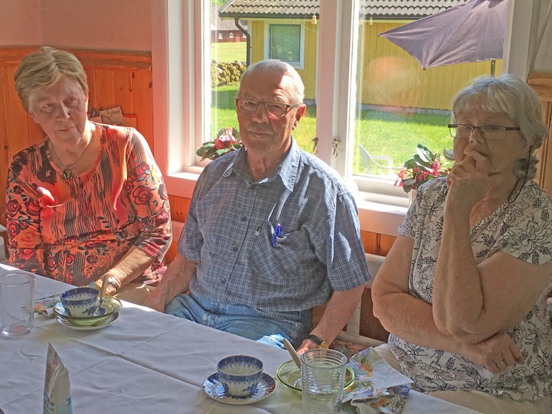 Besök av Birgitta, Gudmund, Anita.