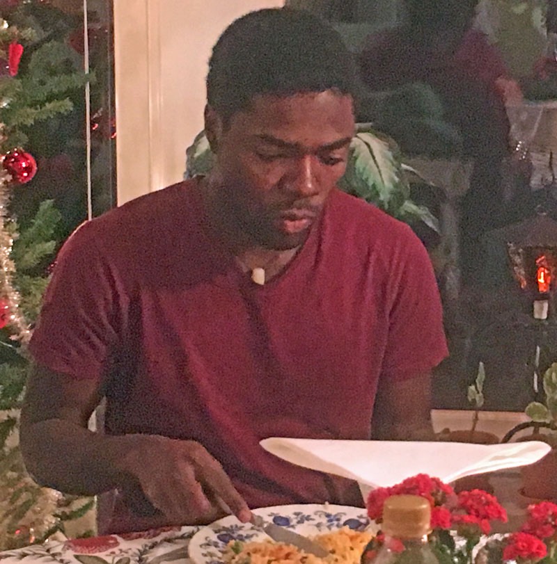 Chadrak Matondo är för närvarande en del av vår familj; 5 januari 2019.