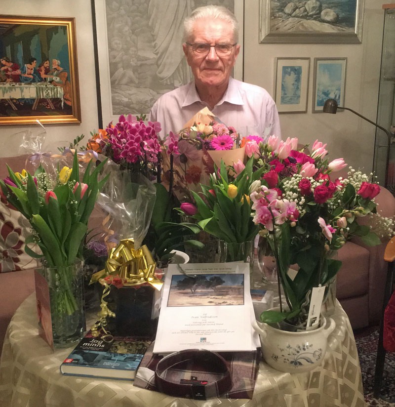Jag fyller idag 80 år, 22 februari 2019.