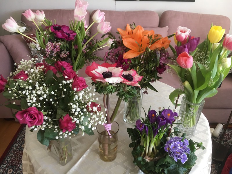 Blommar i mängd!