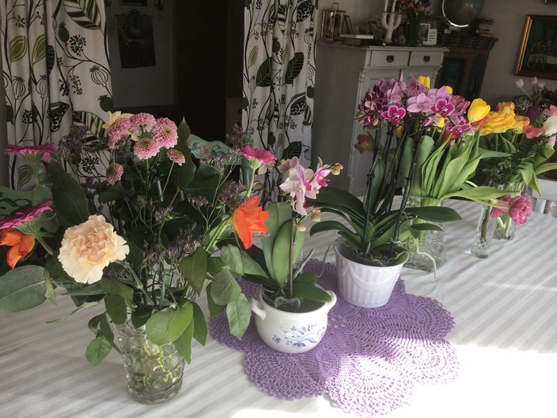 Blommar i mängd!